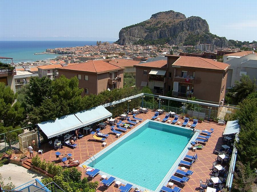 Hotel Villa Belvedere Cefalu Bagian luar foto